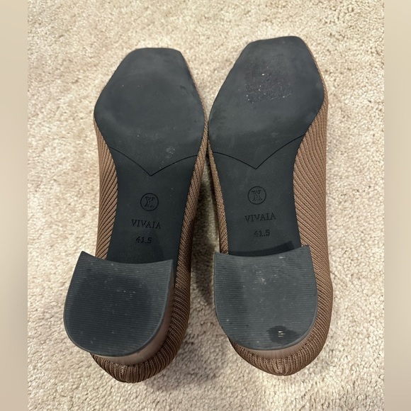 Vivaia Square-Toe Chunky Heels (Melody) in Expresso brown 41.5/10 - Picture 6 of 6